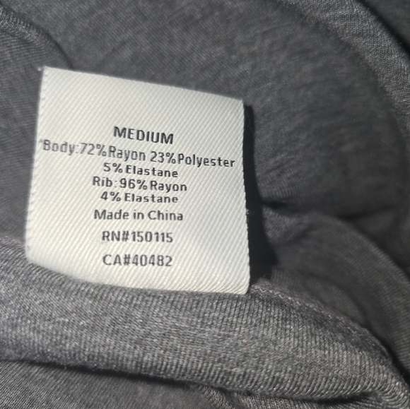 Varley DoubleSoft Betsy Sweat Pullover Sweatshirt Black Sz M - Picture 7 of 8